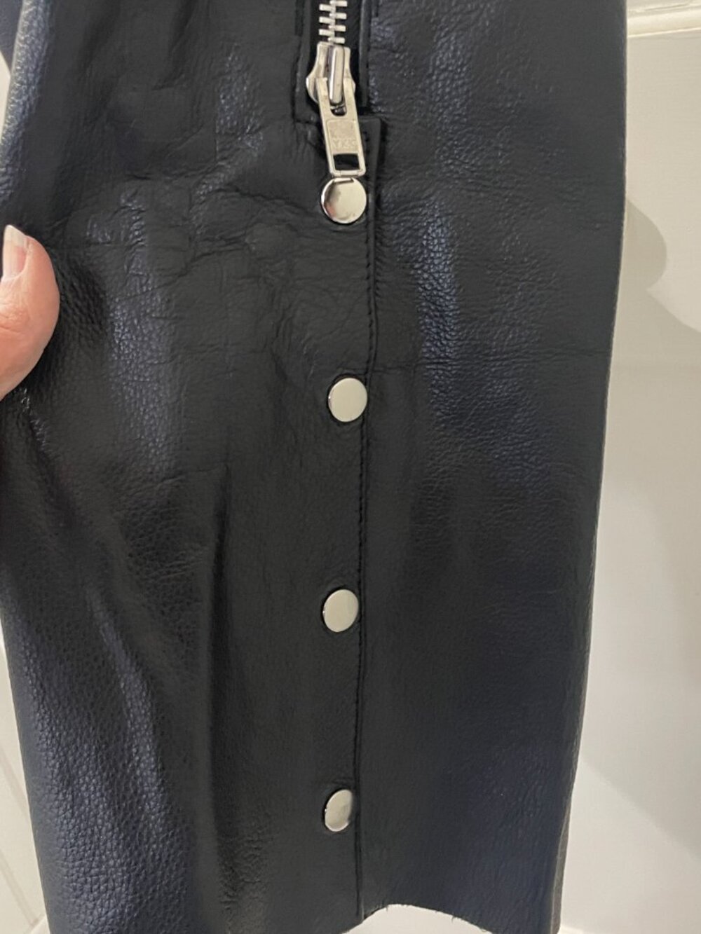 Milwaukee Leather Chaps Leather Men's Black Size 32 EUC - Picture 3 of 8